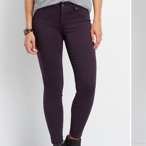 DenimFlex™ midnight mulberry color jeggings